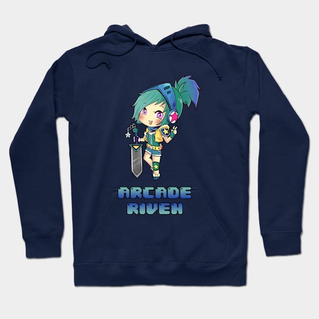 Arcade Riven Hoodie by uyuni